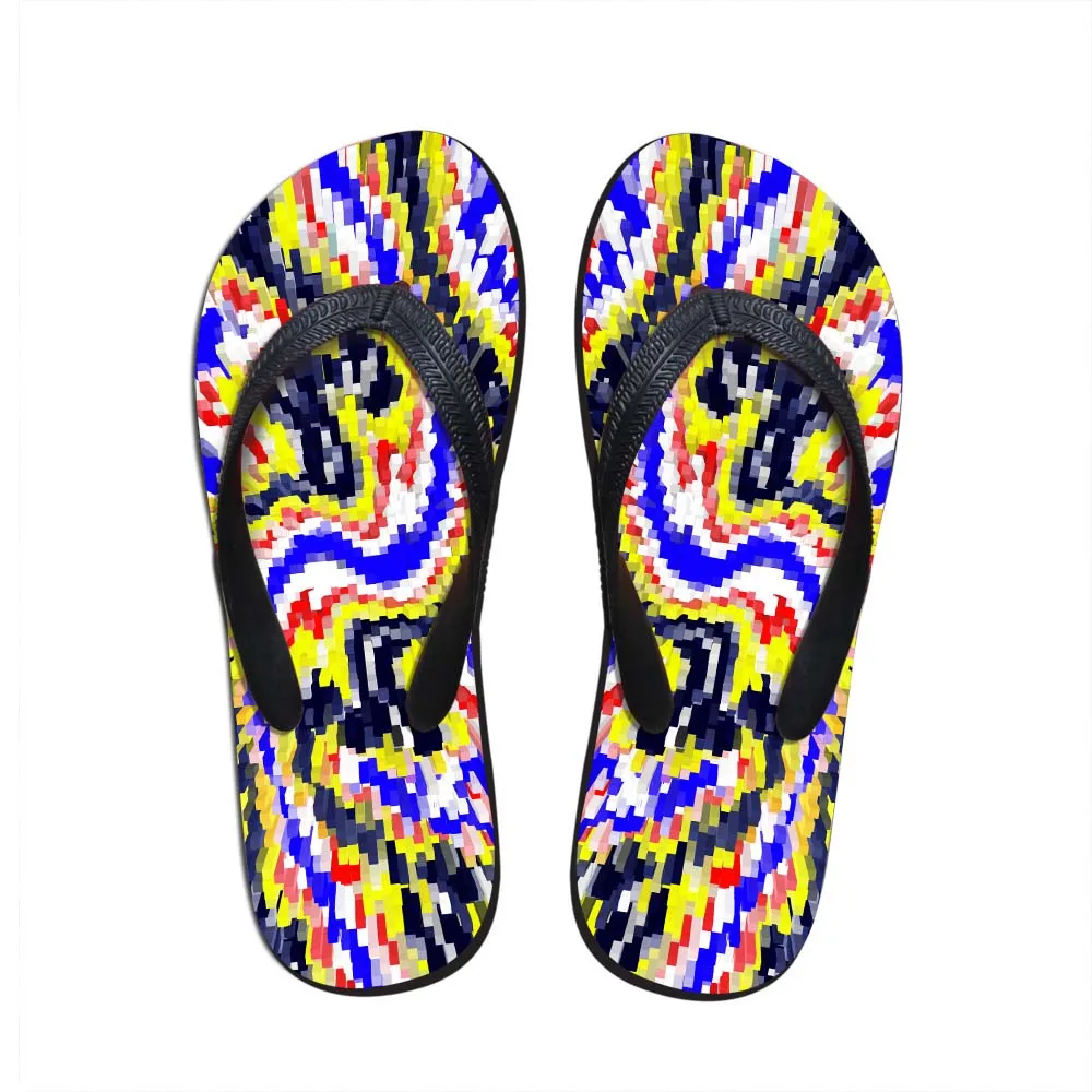 Noisydesigns Weibliche flip-flop Mosaik Gedruckt Hause Sandalen Strand Gummi Hausschuhe Damen Wasser Schuhe Stil Designer Casual Faul