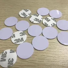 1000 шт./лот 25 мм 30 мм ID TK4100 Чип ПВХ стикер RFID монетная карта