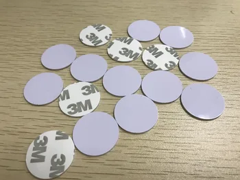 

1000pcs/lot 25mm 30mm ID TK4100 chip PVC sticker RFID Coin Card