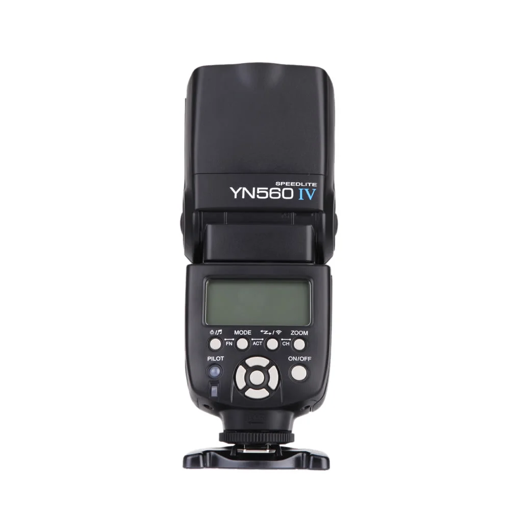 

Universal Wireless Flash Speedlite YONGNUO YN560 IV 2.4GHZ Transceiver Integrated for Canon Nikon Panasonic Pentax Camera