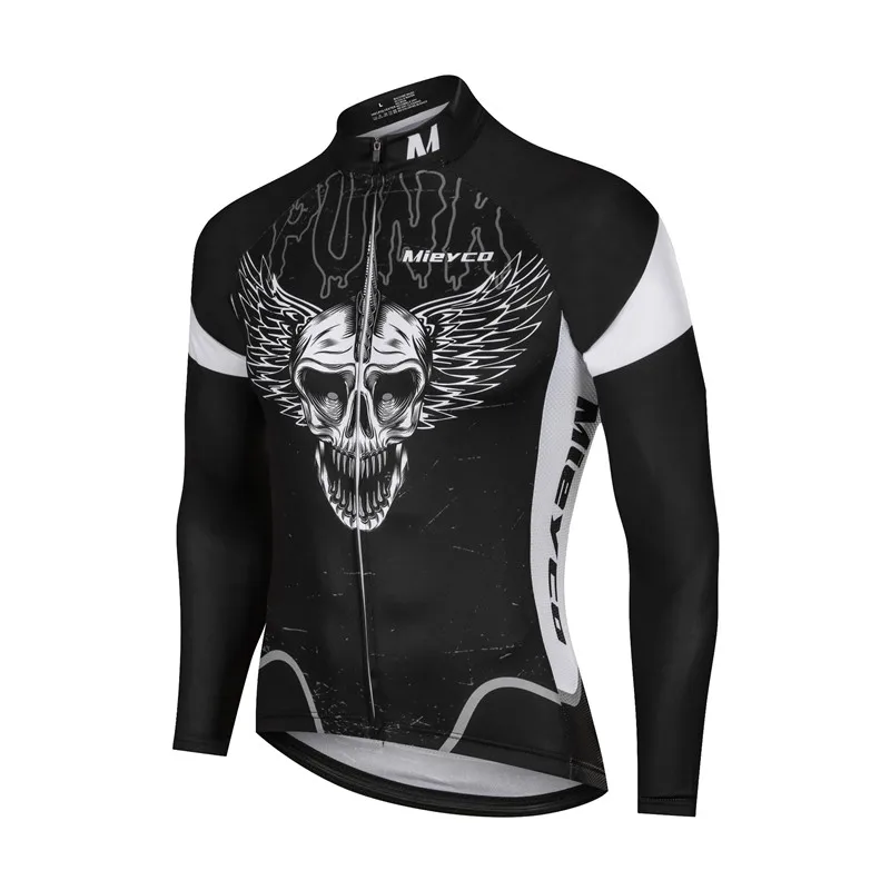 Мужская спортивная одежда для велоезды Ropa Ciclismo с длинными рукавами, летняя и осенняя рубашка для езды на велосипеде, MTB, Спортивная футболка для скоростного спуска - Цвет: 9