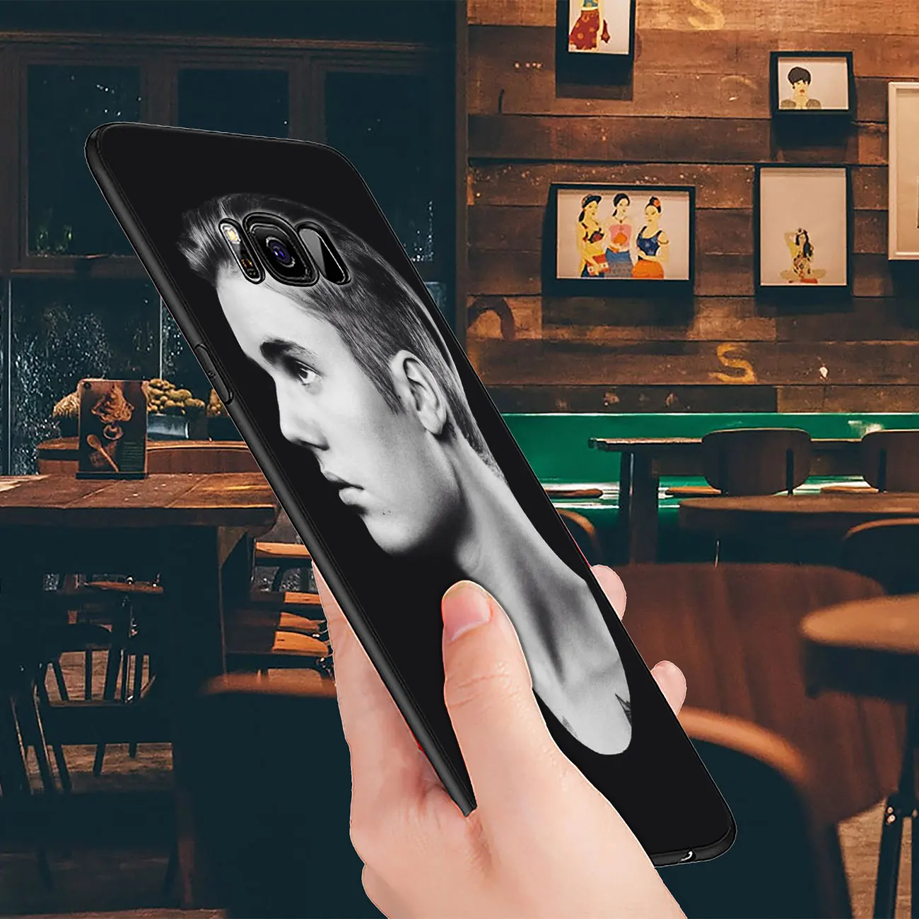 YIMAOC Justin Bieber 1992 Soft Silicone Phone Case for Samsung Galaxy S10 Plus S9 S8 Plus S6 S7 Edge S10e E TPU Black Cover
