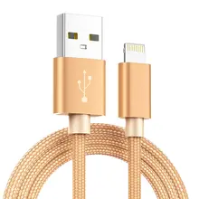 3 м ультра длинный нейлоновый Плетеный usb кабель для зарядки iPhone 6S 6 7 8 Plus 5S 5C 5 XS MAX XR X SE USB кабель для синхронизации данных и зарядки телефона