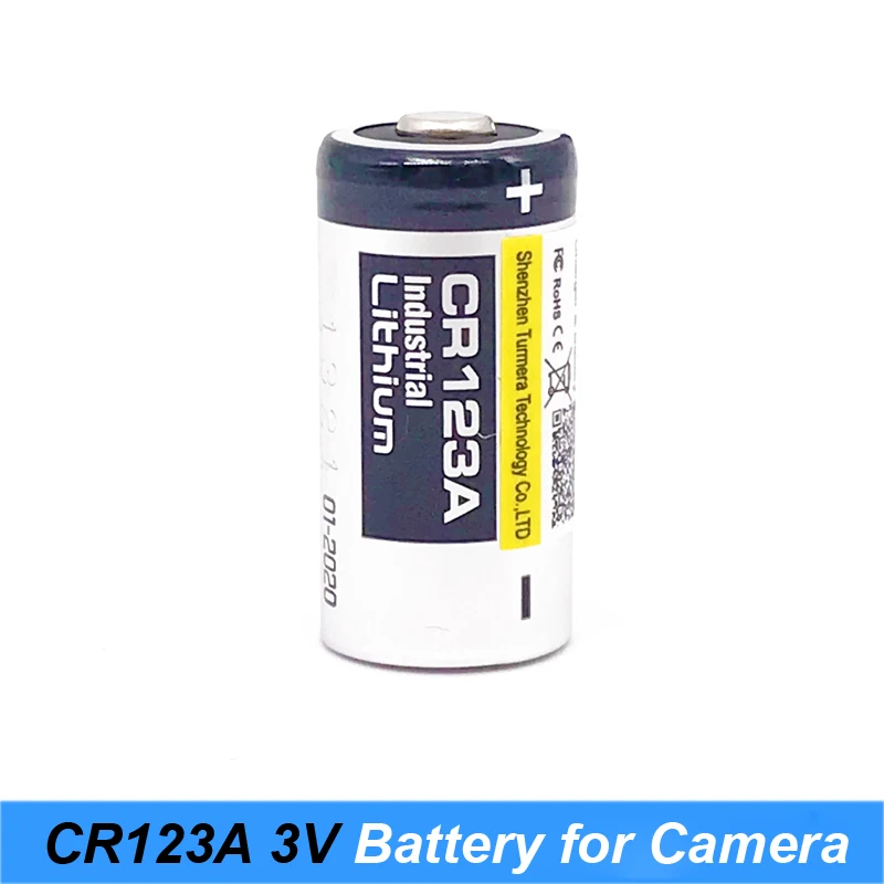 

3v cr123a Lithium battery for Panasoniic CR123A Camera Battery CR123A CR17345 DL123A EL123A 123A for Turmera original