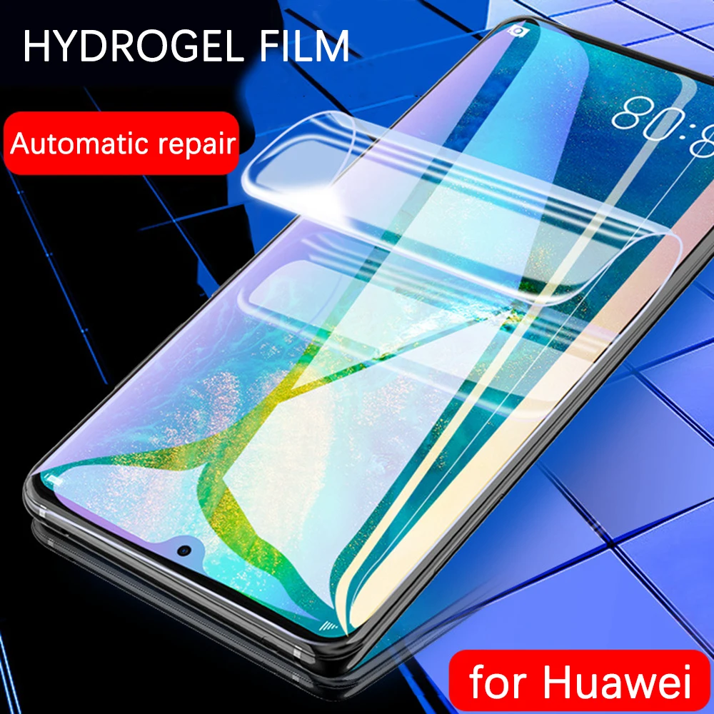 10D мягкая Гидрогелевая Защитная пленка для huawei P30 P20 P10 Lite mate 20 10 Pro Полное покрытие