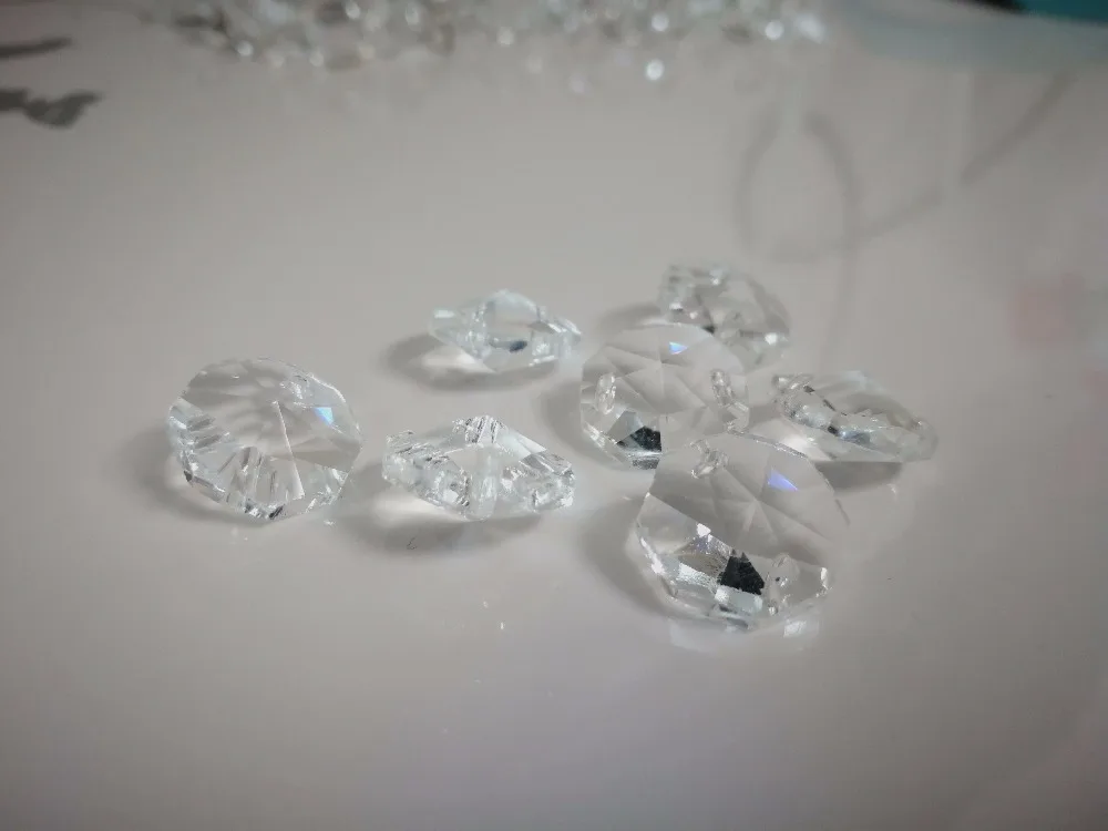 

Wholesale AAA Quality Guranteed K9 Clear crystal facted bead 14mm Best Selling DIY Wedding Garland Bead