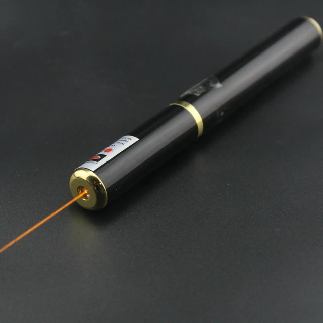 Bright Yellow Laser Pointer Pen 10mW / 589nm High Power – Zeus Lasers