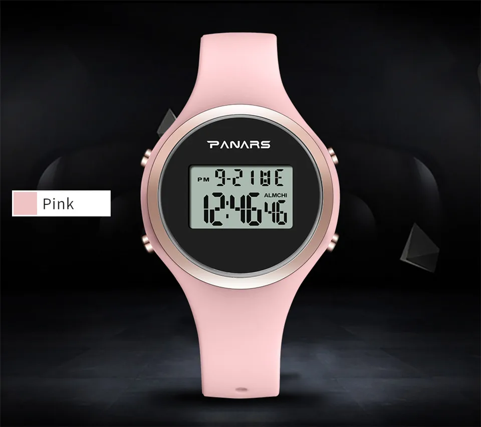 Luxury Brand Women LED Digital Watches 50m Waterproof Sports Watch For Female Fashion Silicone Women Wristwatch Relogio Feminino (11)