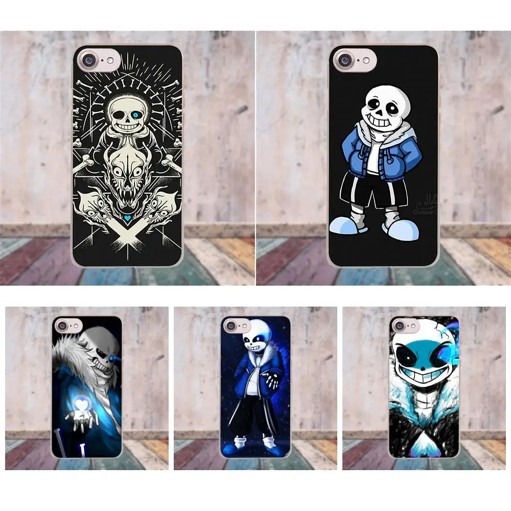 Oedmeb для Apple iPhone X 4 4S 5 5C SE 6 6S 7 8 Plus LG G3 G4 G5 G6 K4 K7 K8 K10 V10 V20 мягкий чехол Undertale Sans|Бамперы| |