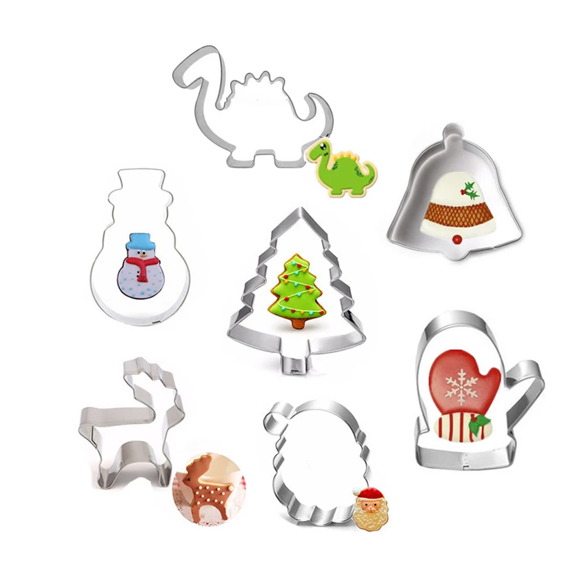 

Biscuit Mould Stainless Steel Cake Tool Cookie Mould Fondant Stamps Cutters Specialized Cartoon animal cookie cutter