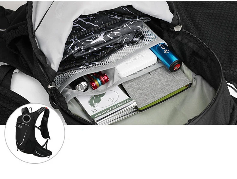 Lightweigt 20L эргономичный водонепроницаемый велосипедный рюкзак Проветриваемый велосипедный рюкзак для скалолазания путешествия рюкзак для бега спортивная сумка для воды на открытом воздухе