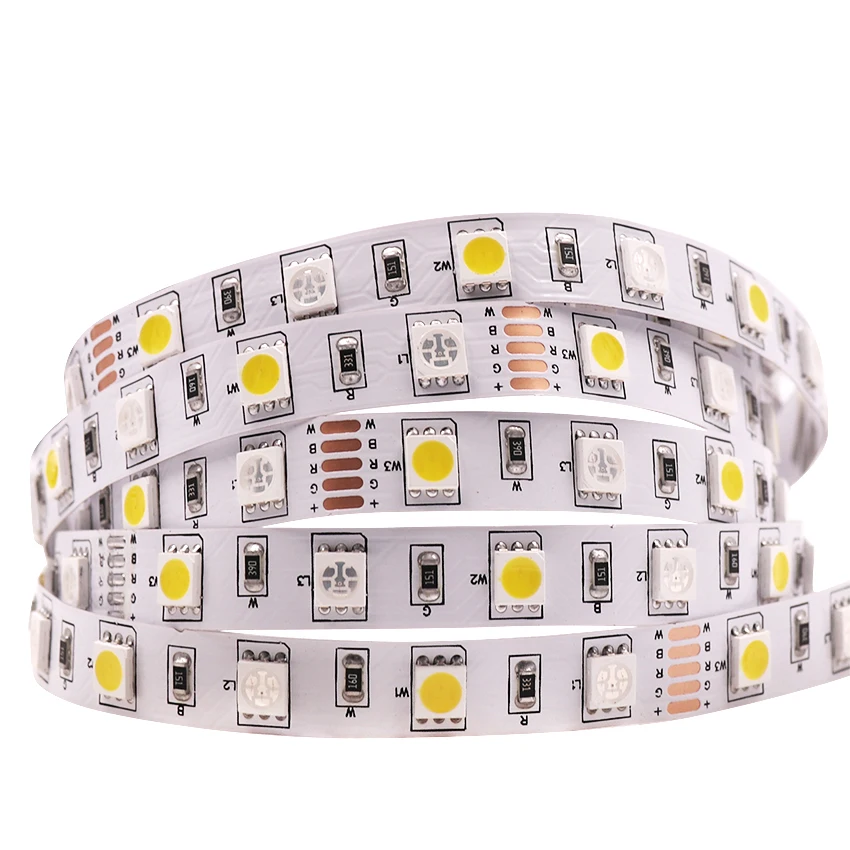 Ленсветильник светодиодная водонепроницаемая 12/10 мм 5050 SMD 5 м 300 светодиодов|rgb warm