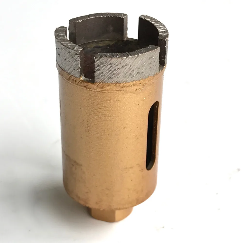 1 шт. 30-65 мм Алмазная мраморная кольцевая пила коронка сверло M10 Метчик для нарезания внутренней резьбы для бурения мрамора/бетонной плитки