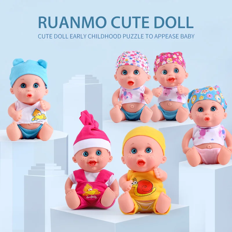 gifts a rubber doll's dolls little baby born bon kids mini toys for