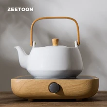 220 В японская электронная чайная плита нагреватель+ чайный горшок набор подогреватель электрические керамические нагреватели Набор для кофе чайная чашка кружка чайная чашка чайник
