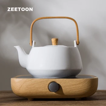

220V Japanese Electronic Tea Stove Heater + Teapot Set Warmer Electric Ceramic Heaters Kit for Coffee Tea Cup Mug Teacup Kettle