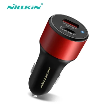 

NILLKIN PD Car Charger adapter USB Quick Charge 3.0 Mobile Phone Charger Type C Fast Charger For iPhone For Samsung For xiaomi