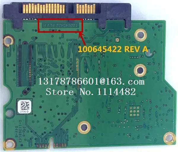 Части жесткого диска PCB Логическая плата печатная 100645422 для Seagate 3 5 SATA hdd ST1000DM003