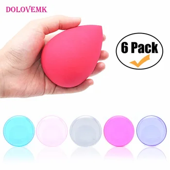 

Dolovemk Extra Large Makeup Sponge Blender + (5 Pcs) Silicone Blenders for Applying Foundation BB Cream