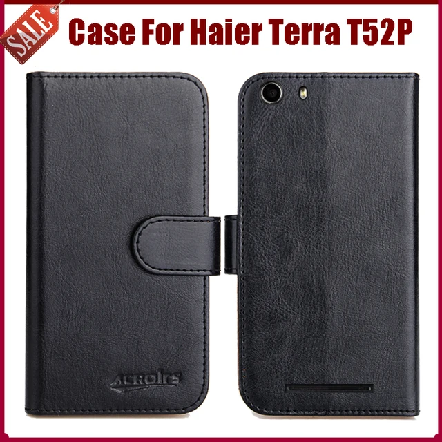 Special Offers Hot Sale! Haier Terra T52P Case 6 Colors High Quality Flip Leather Protective Phone Cover For Haier Terra T52P Case