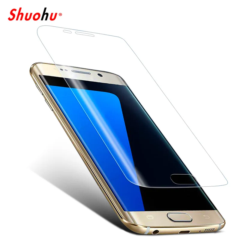 Curved Soft Screen Protector for Samsung Galaxy S6 S7 Edge Cover Protective Film for Samsung S8