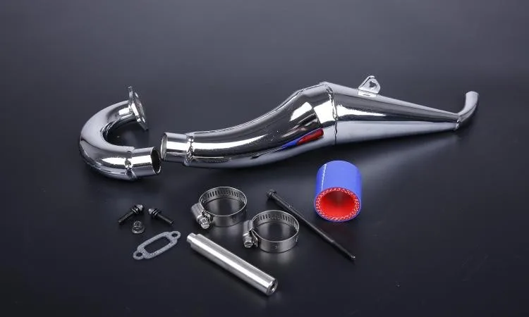 Боковая мощная резонансная выхлопная труба для ROVAN KM HPI BAJA 5B 5T 5SC | Игрушки и хобби
