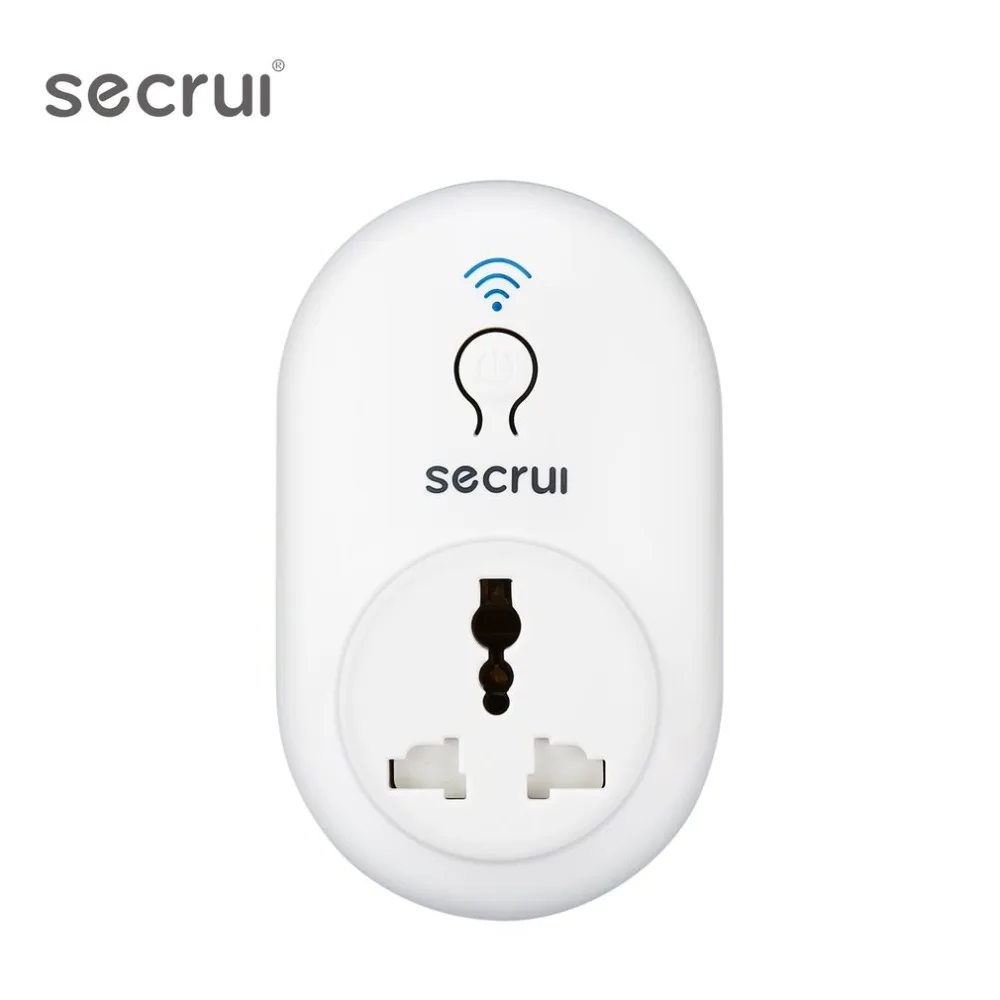 

SECRUI S72 Wireless Remote Wifi Plug Socket Switch Smart Power Plug 433MHz Standard for Home Security Alarm System