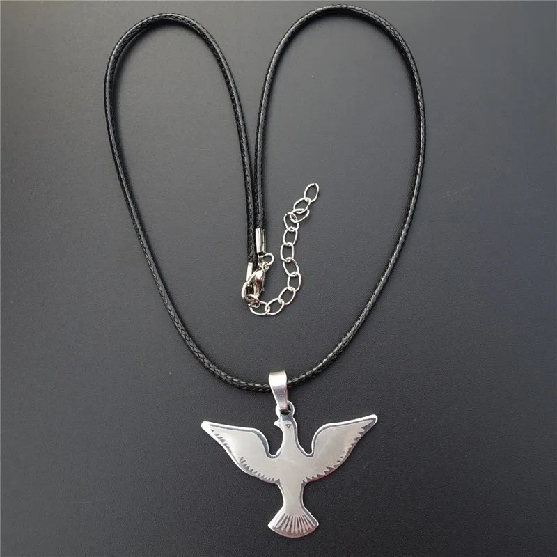 

The Dove Of Peace Stainless Steel Flying Bird Pigeon Necklace Jewelry