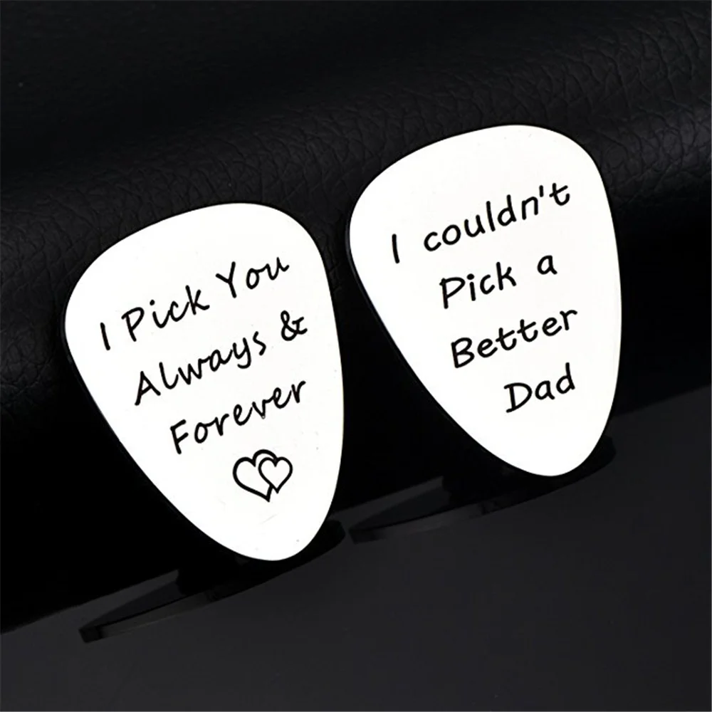 I Pick You Always Forever Dad/sister/brother/man в форме сердца ручной штамп подвески для