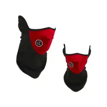 Новая уличная спортивная унисекс зимняя велосипедная маска для катания на лыжах полумаска для езды на велосипеде теплые спортивные перчатки черный синий красный