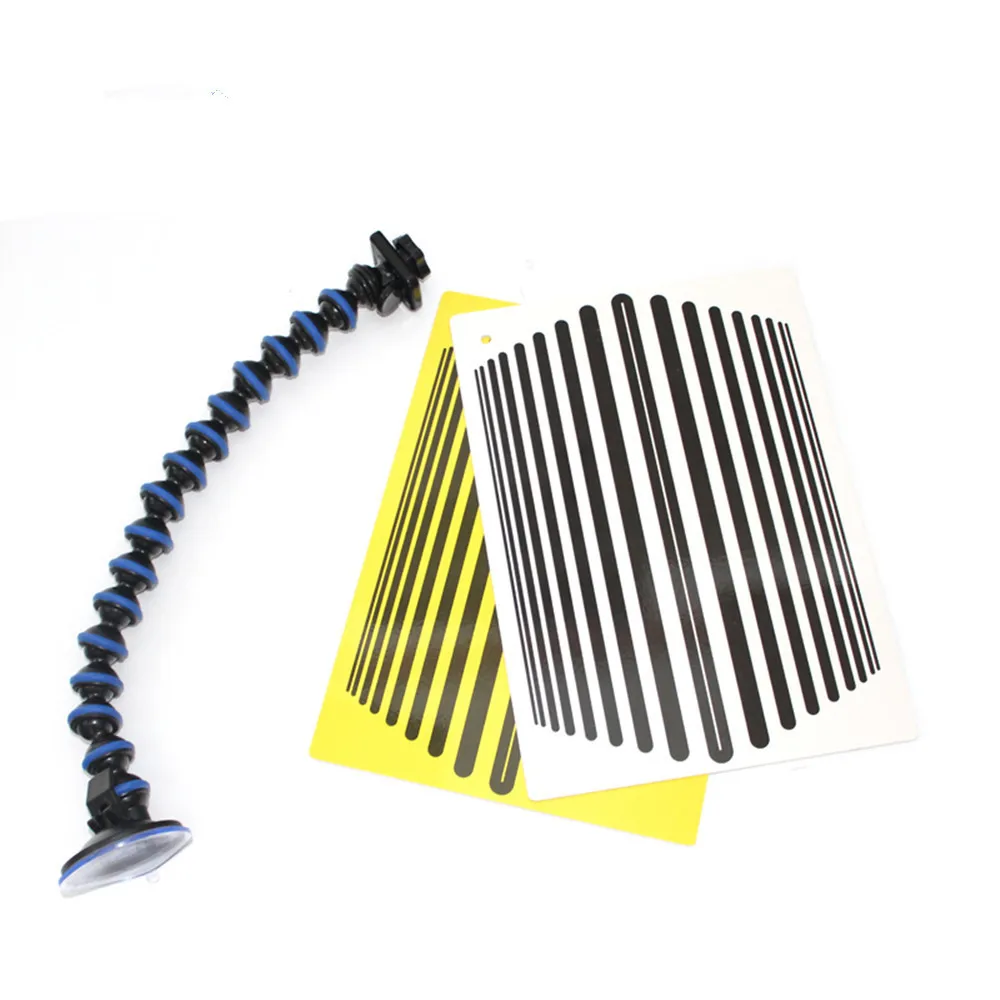 2pcs Dent Reflector Board Dent Repair Tools Yellow Paintless Dent ...