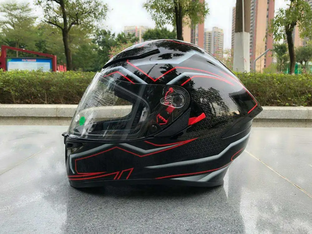 

Full Face k5 Pista GP-R Gloss dual visor Motorcycle Helmet Riding Car motocross racing motorbike helmet ((Replica)