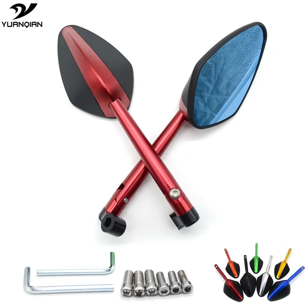 CNC Motorbike Side Mirror Motorcycle Mirrors Scooter View Motorcycle Mirror For Kawasaki Ninja 250R 300 z800 z900 z250 z900 z300