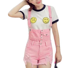 Pink Denim Overalls Women Sexy Short Rompers Womens Jumpsuit 2016 Summer Jeans Playsuit Bodysuit Jumpsuit BDK011 Pink Denim Overalls Women Sexy Short Rompers Womens Jumpsuit 2016 Summer Jeans Playsuit Bodysuit Jumpsuit BDK011