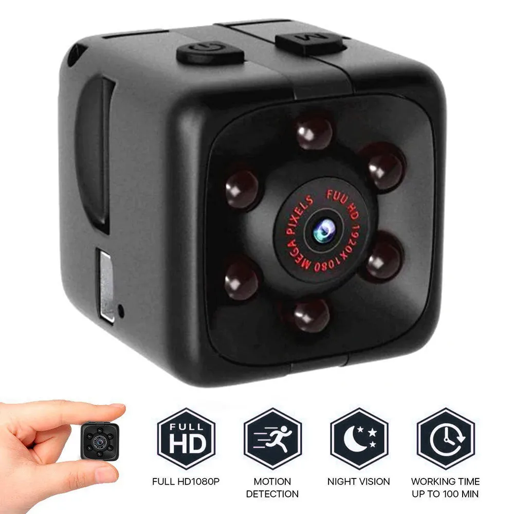 

Mini Camera Micro Size WIFI HD 1080p HD Nanny Cam Supports ios andriod IP Home Security Video Wireless Camcorder