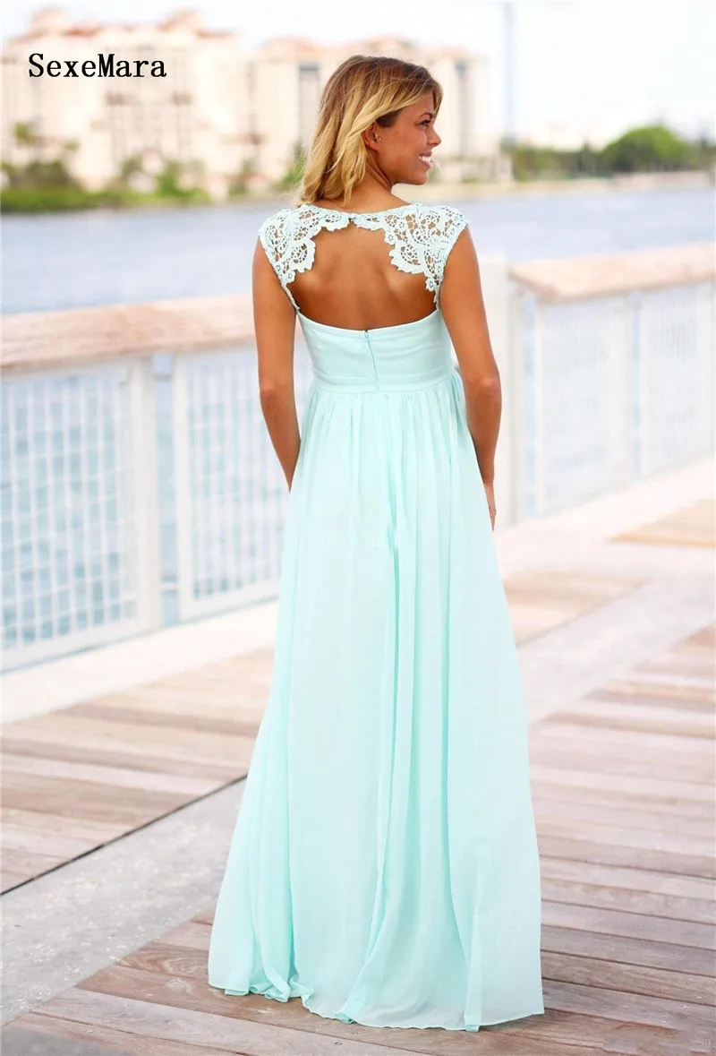 cheap-mint-green-long-beach-bridesmaid-dresses-country-style-floor-length-backless-pregnant-maid-of-honor-dress-for-maternity-bc1480 (2)