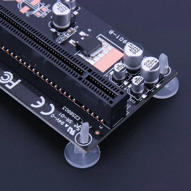 PCI-E USB3.0 кабель для майнинга для биткоина BTC выделенный Шахтер 16X длина линии адаптера 60 см SATA 15 Pin штекер до 4 Pin шнур питания