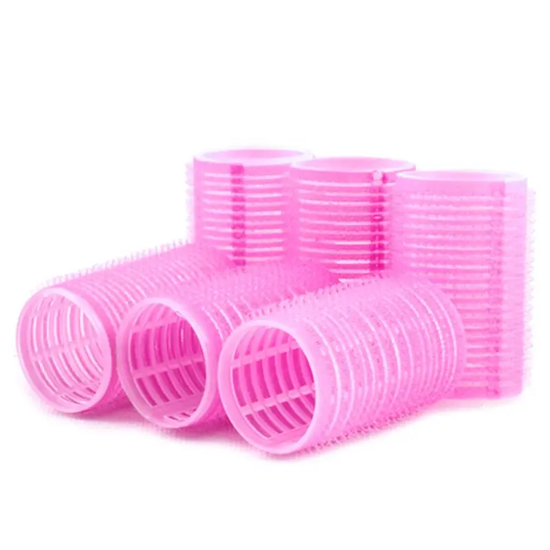 

6Pcs/Set DIY Hair Salon Curlers Rollers Tool Soft Large Hairdressing Tools Big Self Grip Cling DIY Any Size Hair Accessories