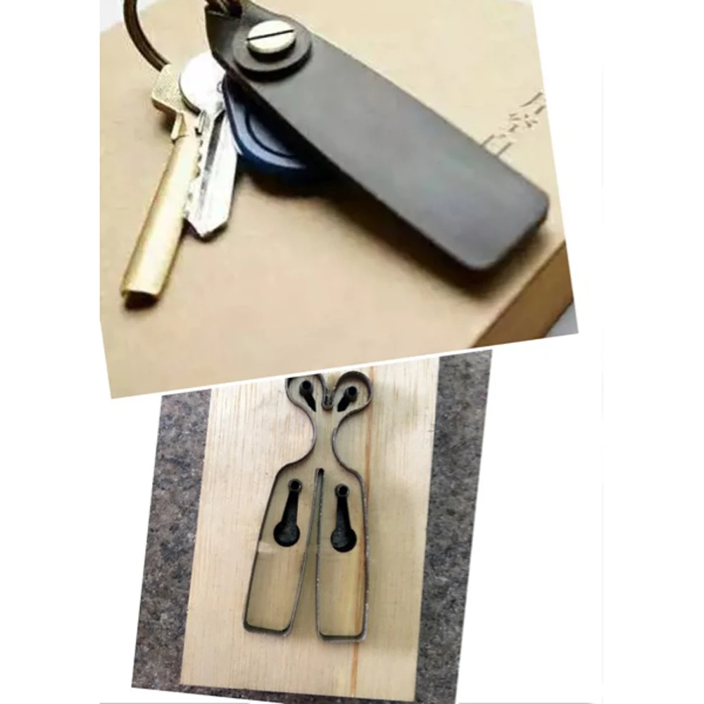 

DIY leather craft king ring holder knife mould hand punch template tool 1