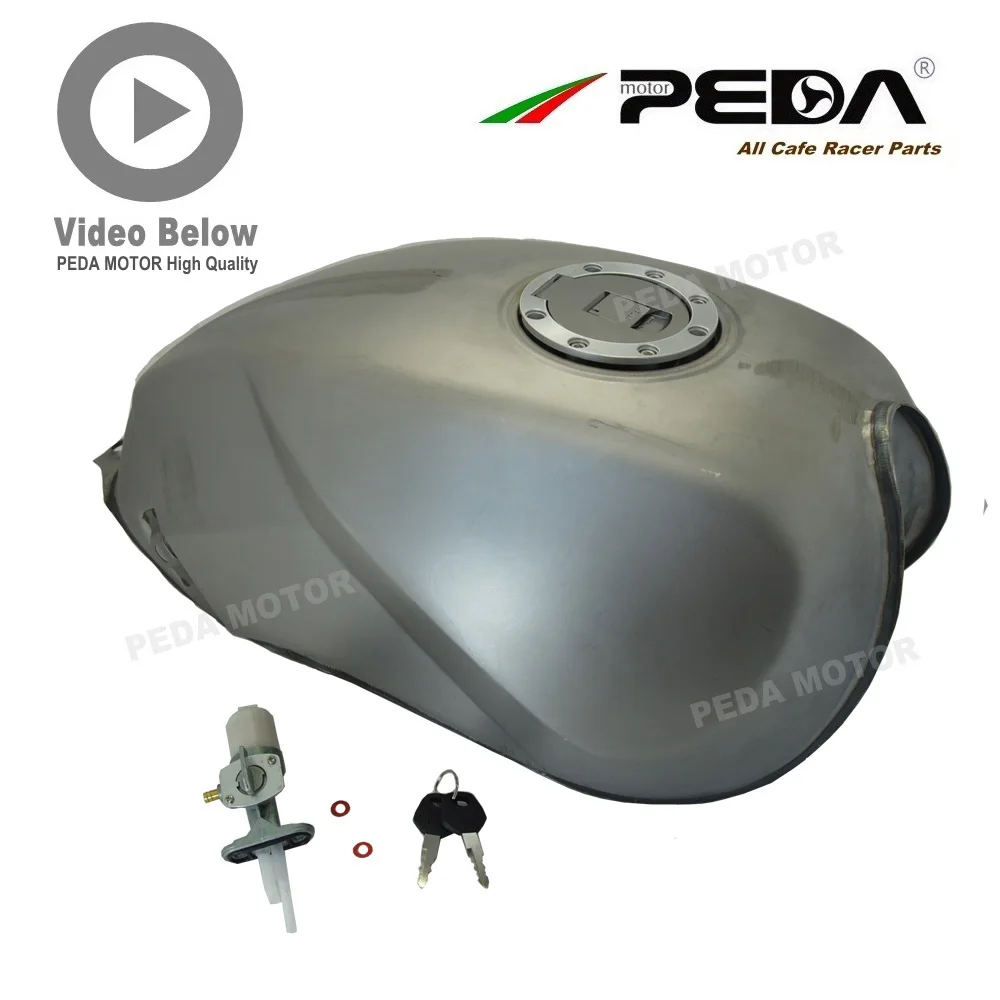 B5 PEDA Cafe Racer Tank 12L Motorcycle Vintage Fuel Can Retro Petrol Tank For SUZUKI GS 125
