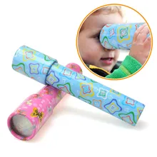 Для детей вращение винтажные калейдоскопы красочный мир дошкольные игрушки стиль случайный лучшие подарки