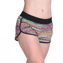 Женские летние пляжные шорты в европейском и американском стиле пляжные шорты с принтом Шорты для отдыха