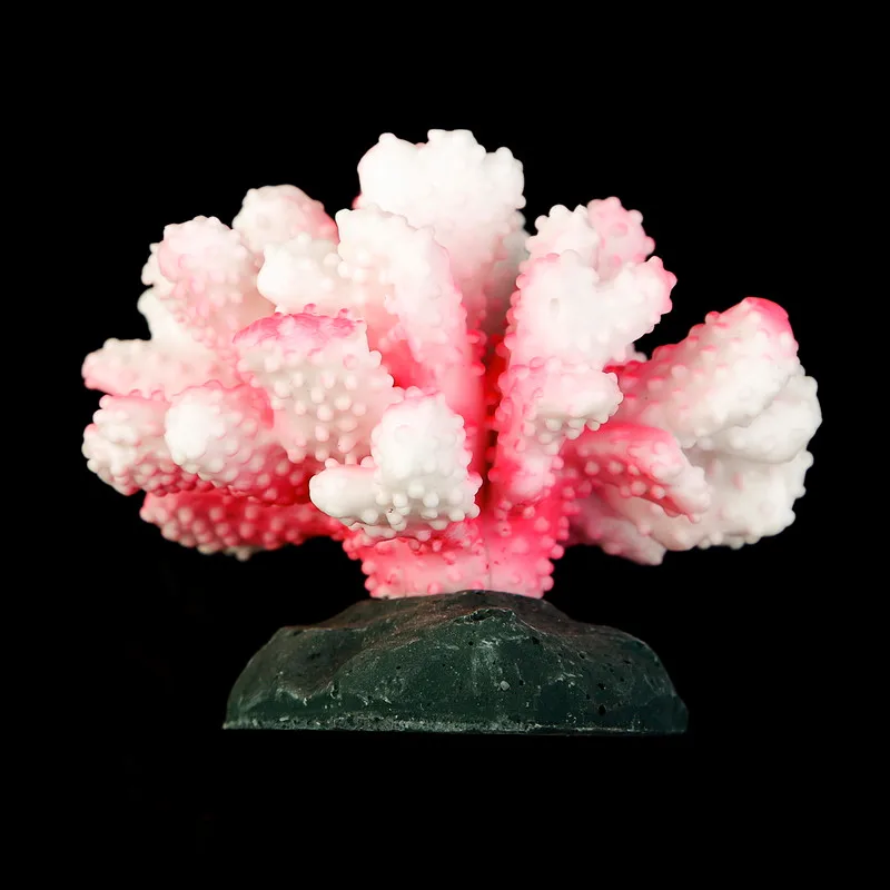 

Artificial Coral Flower Aquarium Decoration Luminous Coral Rock Stone Ornament Aquatic Decor For Fish Tank Aquarium Supply