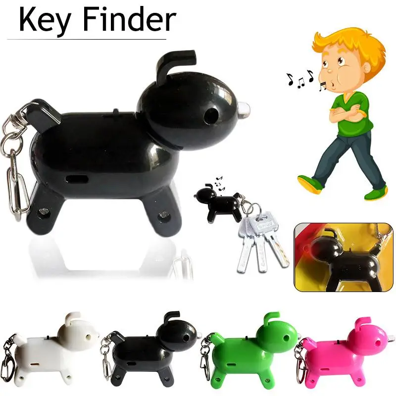 

Mini Dog Anti-lost Whistle Key Finder Flashing Beeping Remote Kids Key Bag Wallet Locators Child Alarm Reminder Drop Shipping