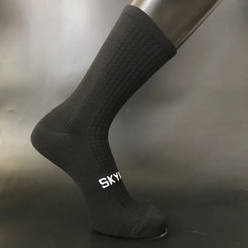 Спортивные носки для бега и езды на велосипеде, защищающие ноги, дышащие, впитывающие Компрессионные носки