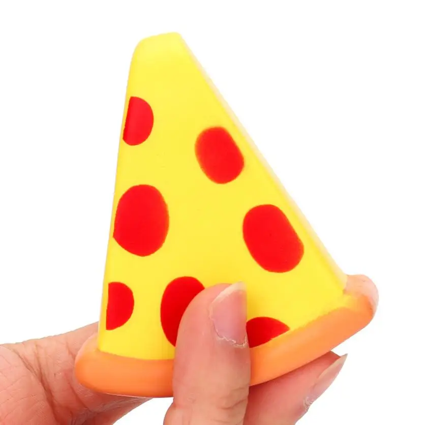 Мини крем Yummy piza Squishy медленно восстанавливающийся Ароматизированная подвеска