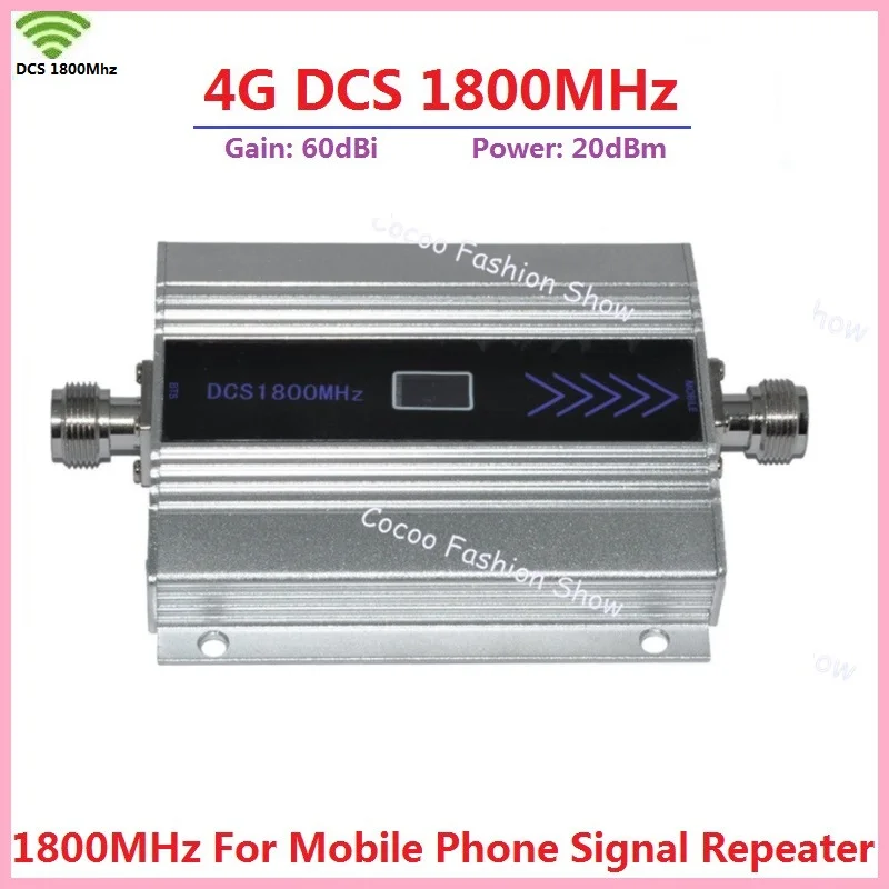 

2pcs /lot LCD Display GSM 3G 4G 1800Mhz Cellular Signal Booster Repeater GSM 1800 DCS Cell phone Mobile Phone Repeater Amplifier