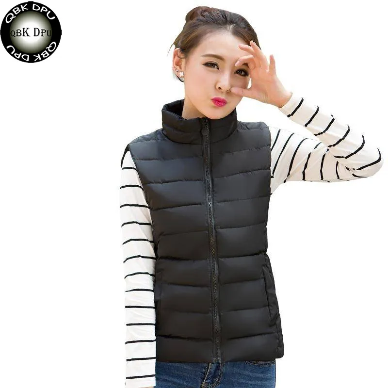 

Women Sleeveless Jacket Winter Ultralight White Duck Down Vest Female Slim Vest Windproof Warm Waistcoat Plus Size abrigo mujer