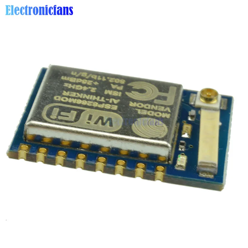 ESP8266 ESP07 ESP-07 Wi-Fi пульт дистанционного управления, Серийный порт, беспроводной приемопередатчик, модуль 2,4 ГГц, 3,3 В для Arduino Uno, подлинность, гарантия