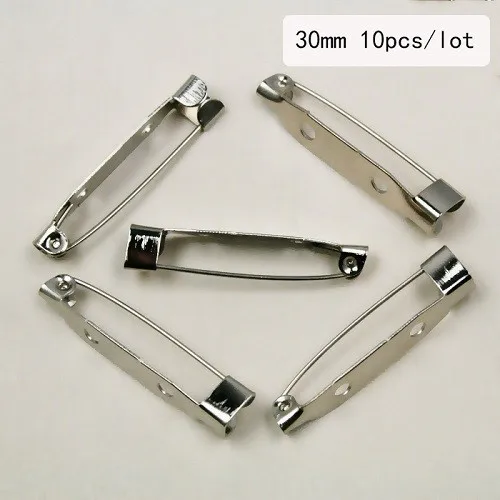 Black-Wholesale-Fashion-Accessory-Rhodium-Tone-Brooch-Back-Bar-Pins-Jewelry-Findings-Multi-Size-Fit-Diy-FZC00345
